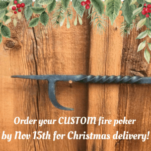 Custom fire poker gift
