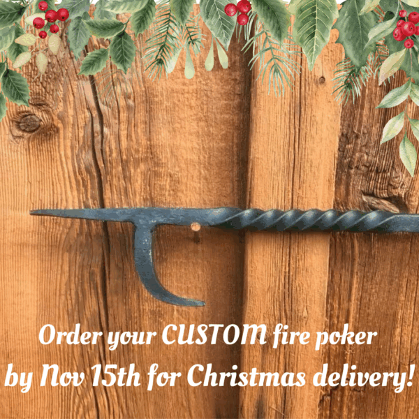 Custom fire poker gift