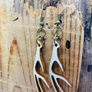Antler Earrings