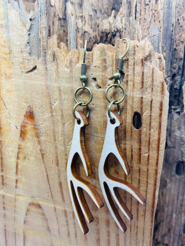 Antler Earrings