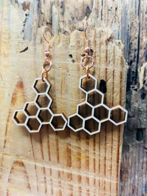 Honeycomb Earrings