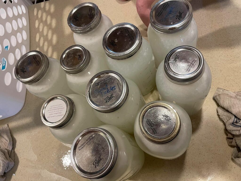 homemade laundry detergent