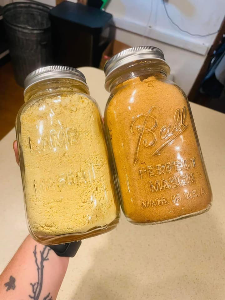 Storing Squash in a Jar