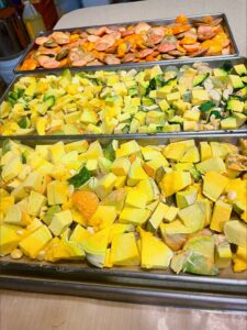 Storing Squash in a Jar