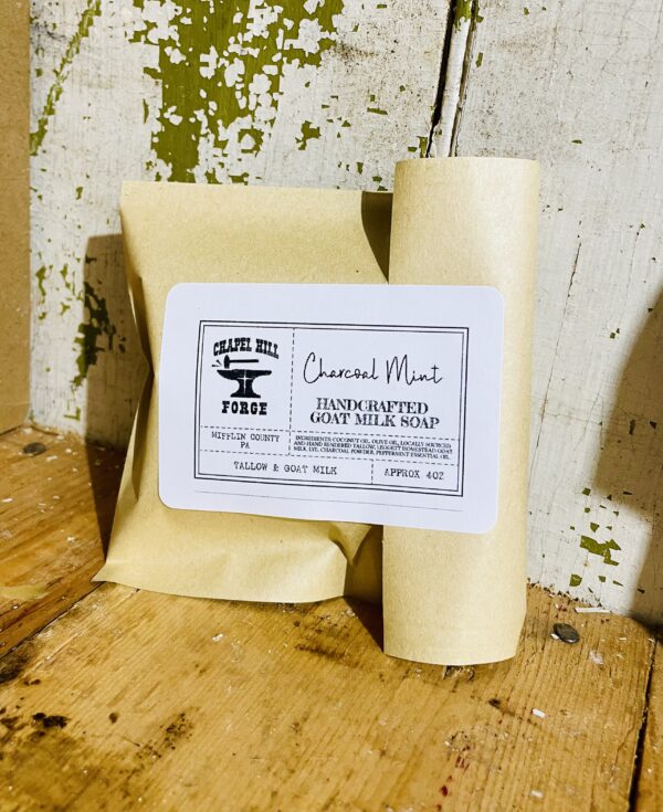 Deep Cleansing Soap - Charcoal Mint Soap - Image 2