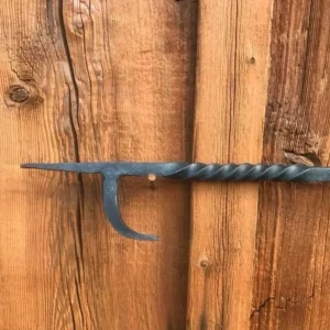 Extra Long Fire Poker - Handmade Sturdy Fire Poker