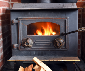 Benefits to a Wood Stove - Picture of Wood Stove - Wood Burning Stove - Free Heat - Cheap Heat