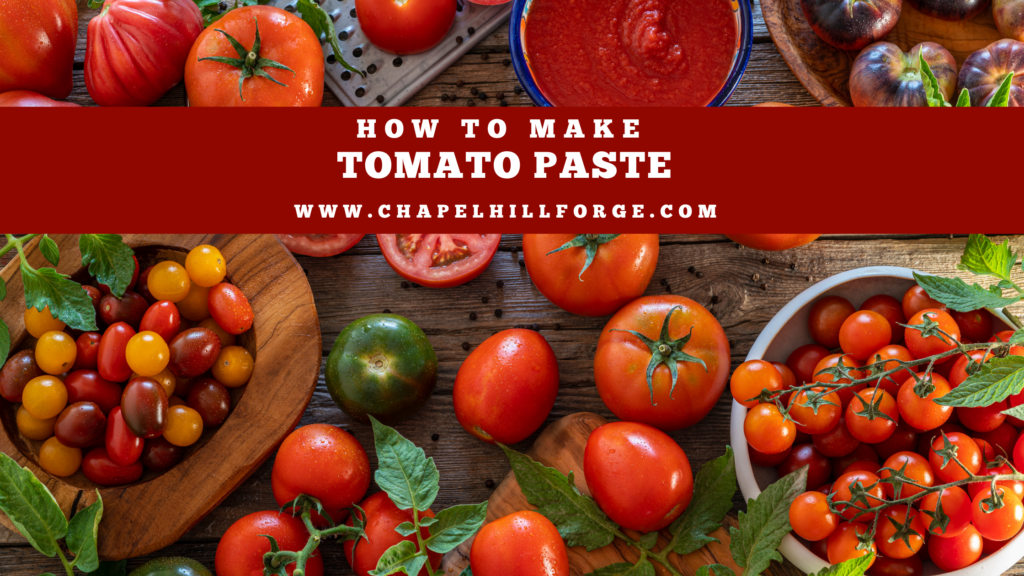 How to Make Tomato Paste 10 Ways to Use Tomato Paste