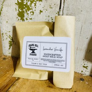 Calming Soap with Lavender & Vanilla Goat Milk Soap with Tallow - All-Natural, Synthetic-Free