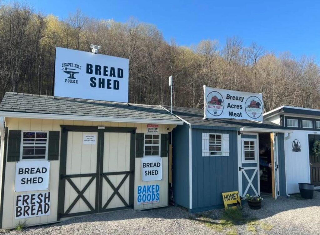 The Bread Shed in Beaver Springs, PA