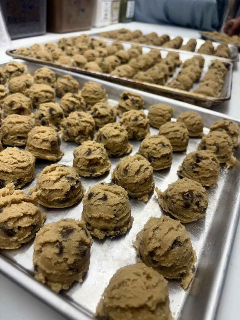 Chocolate Chip Cookies – Freezer Ready on sheet pans