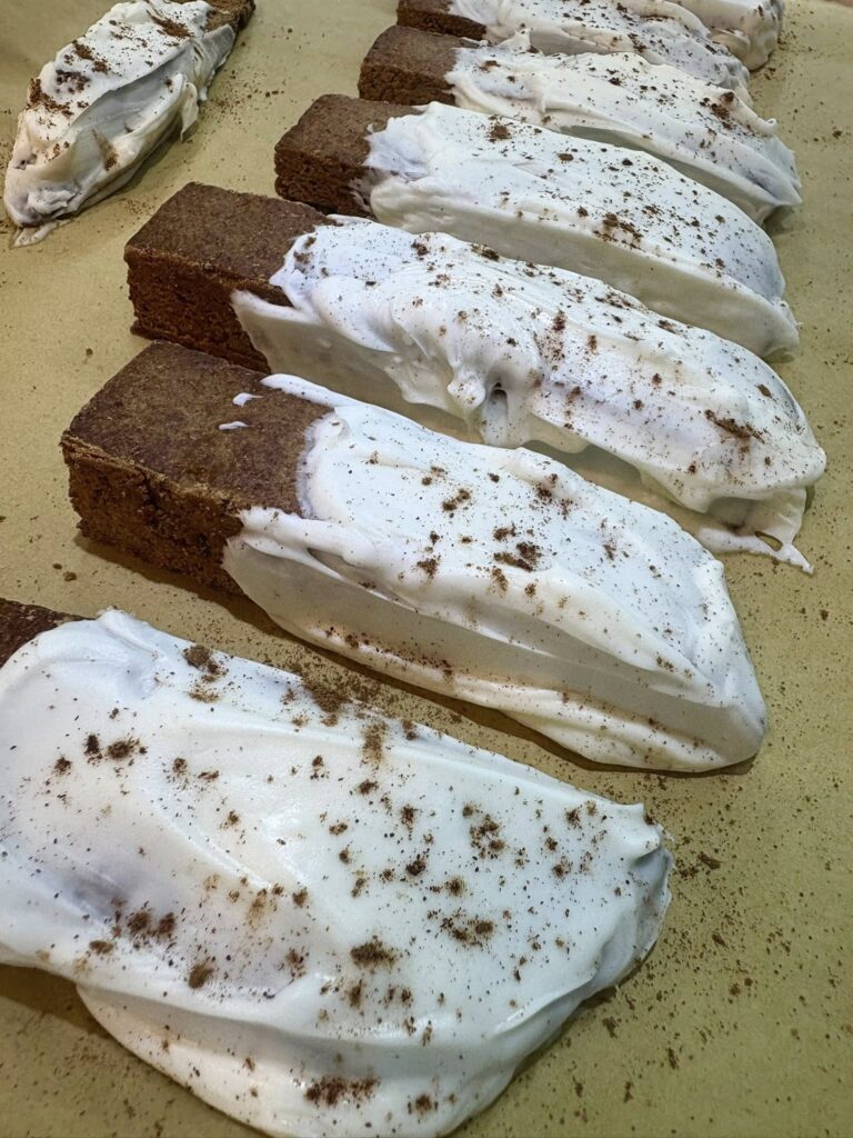 Pumpkin Spice Sourdough Biscotti