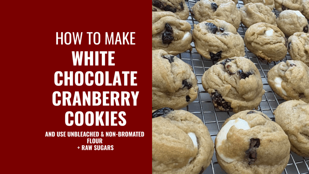 How to Make White Chocolate Cranberry Cookies