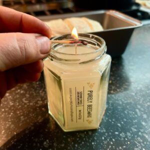 Hand Poured Beeswax Candle